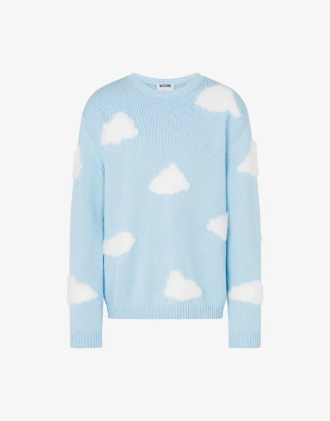 Pullover in misto cotone biologico Archive Cloud