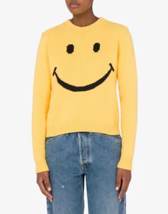 Pullover in misto cotone Smiley® Pullover in misto cotone Smiley®