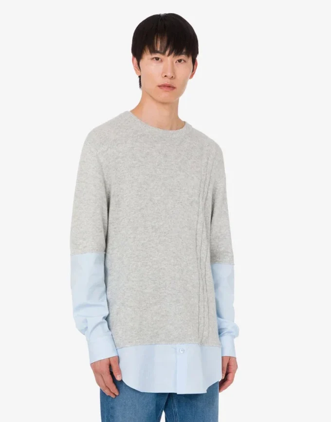 Pullover in misto lana e cashmere