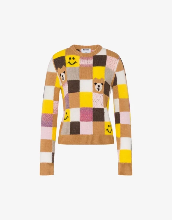 Pullover in misto lana e cashmere
