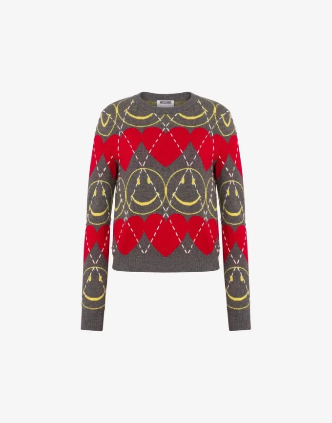 Pullover in misto lana Smiley® Pullover in misto lana Smiley®