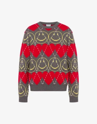 Pullover in misto lana Smiley®