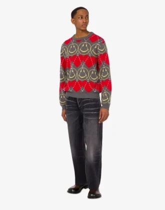 Pullover in misto lana Smiley®