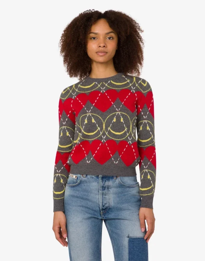 Pullover in misto lana Smiley® Pullover in misto lana Smiley®