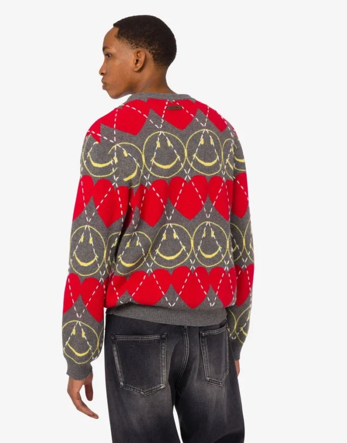 Pullover in misto lana Smiley®