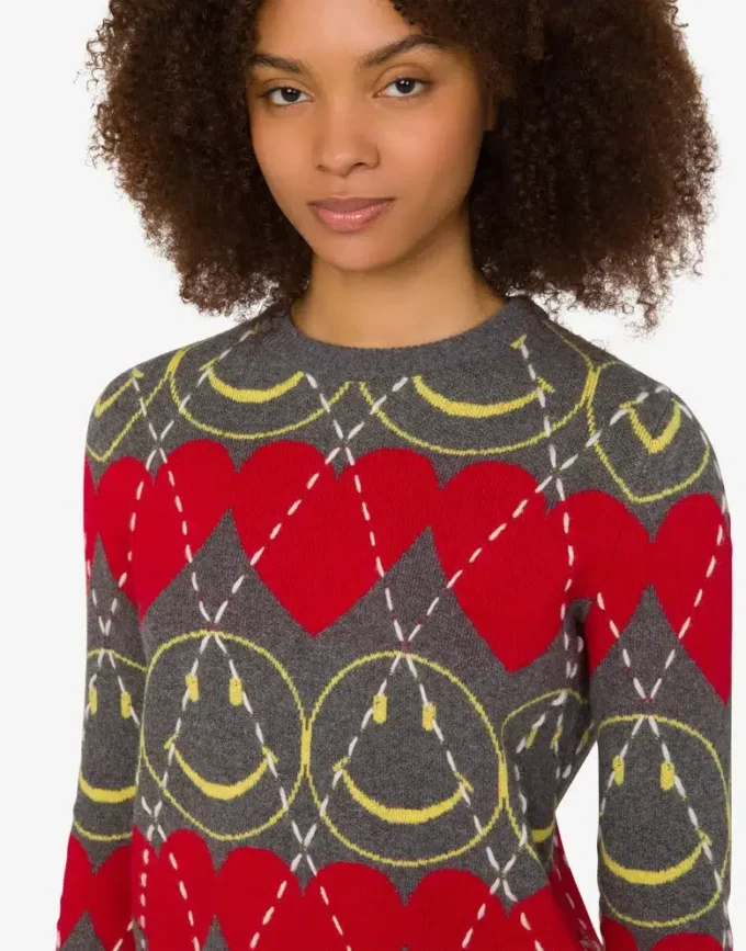 Pullover in misto lana Smiley® Pullover in misto lana Smiley®