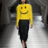 Pullover in mohair spazzolato Smiley Pullover in mohair spazzolato Smiley