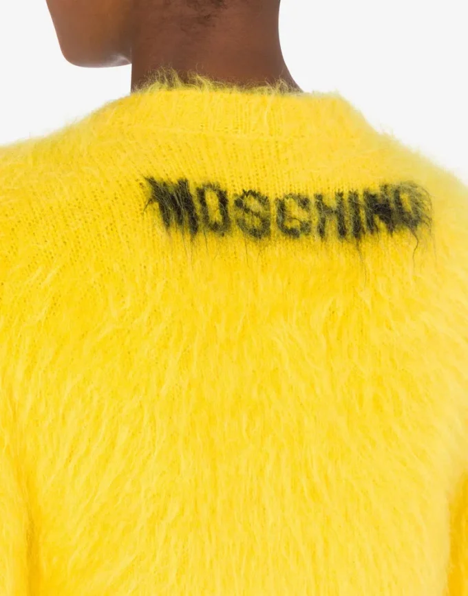 Pullover in mohair spazzolato Smiley Pullover in mohair spazzolato Smiley