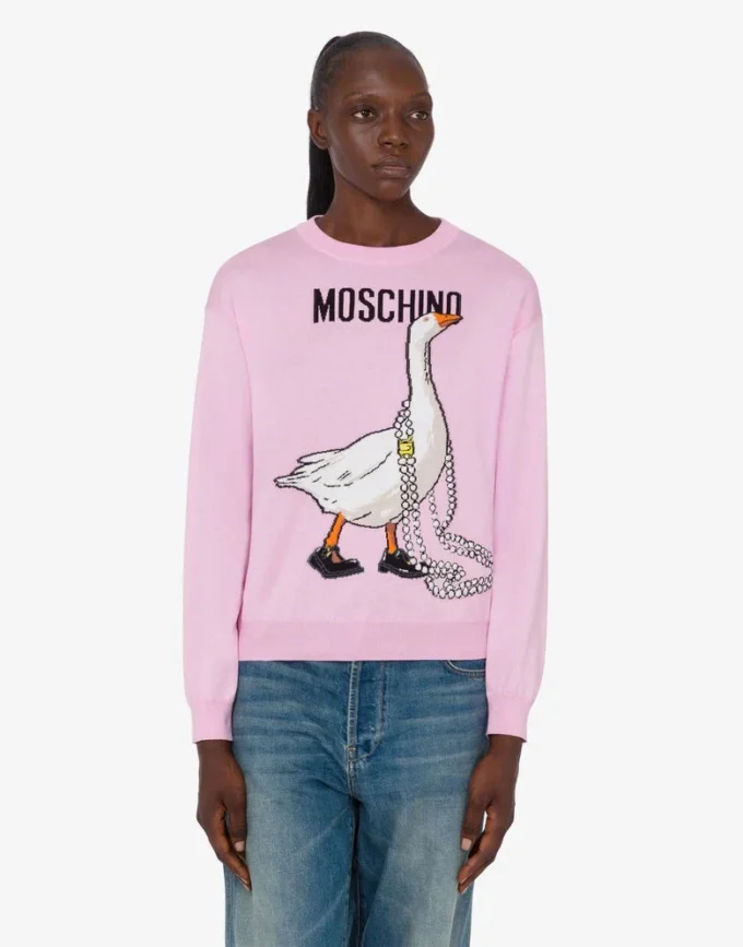 Pullover in puro cotone Goose