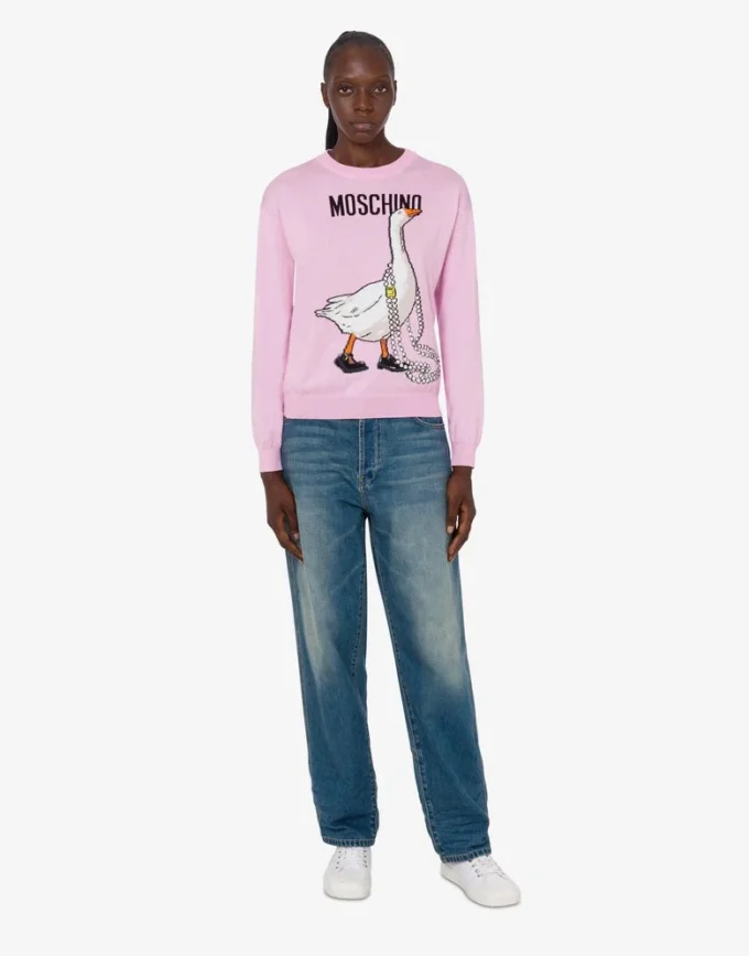 Pullover in puro cotone Goose