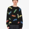 Pullover in puro cotone intarsiato