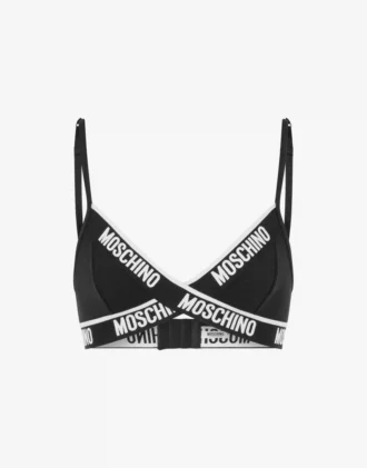 Reggiseno con fascia elastica con logo Reggiseno con fascia elastica con logo