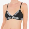 Reggiseno con fascia elastica con logo