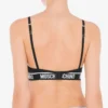 Reggiseno con fascia elastica con logo