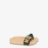 Sandali in pelle di vitello e legno