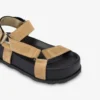 Sandali in pelle scamosciata