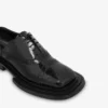 Scarpe Derby in pelle di vitello spazzolata