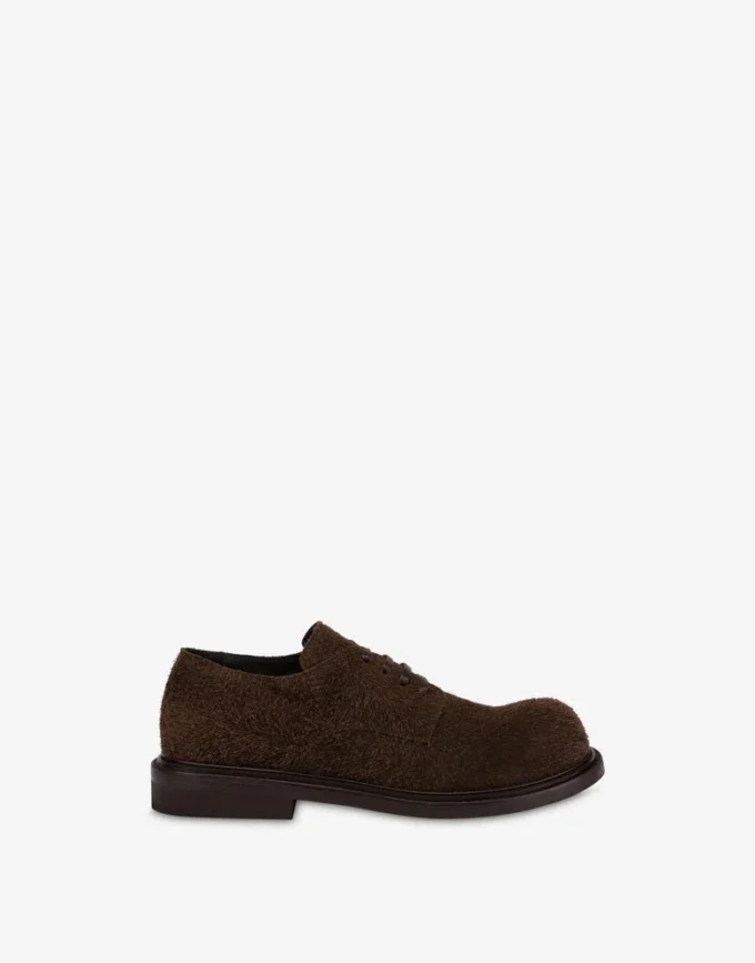 Scarpe derby in pelle scamosciata Oliver