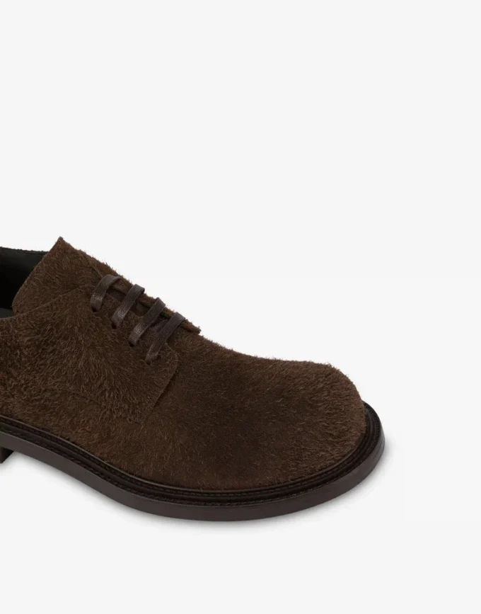 Scarpe derby in pelle scamosciata Oliver