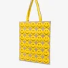 Shopper in pelle scamosciata Allover Smiley® Shopper in pelle scamosciata Allover Smiley®