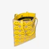 Shopper in pelle scamosciata Allover Smiley® Shopper in pelle scamosciata Allover Smiley®