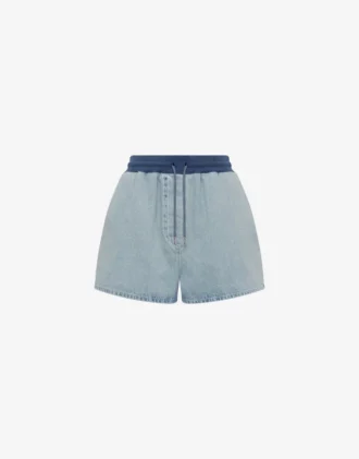 Shorts in denim di cotone Shorts in denim di cotone