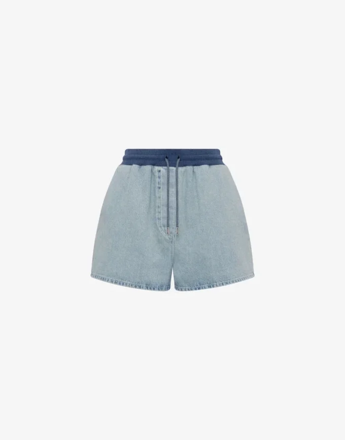 Shorts in denim di cotone Shorts in denim di cotone