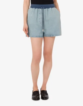 Shorts in denim di cotone Shorts in denim di cotone