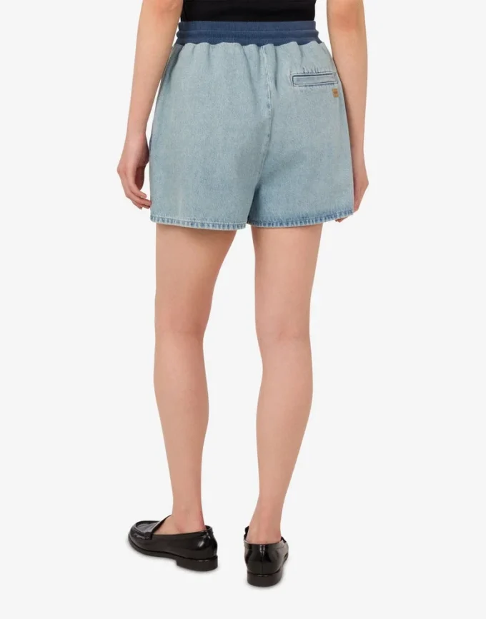 Shorts in denim di cotone Shorts in denim di cotone