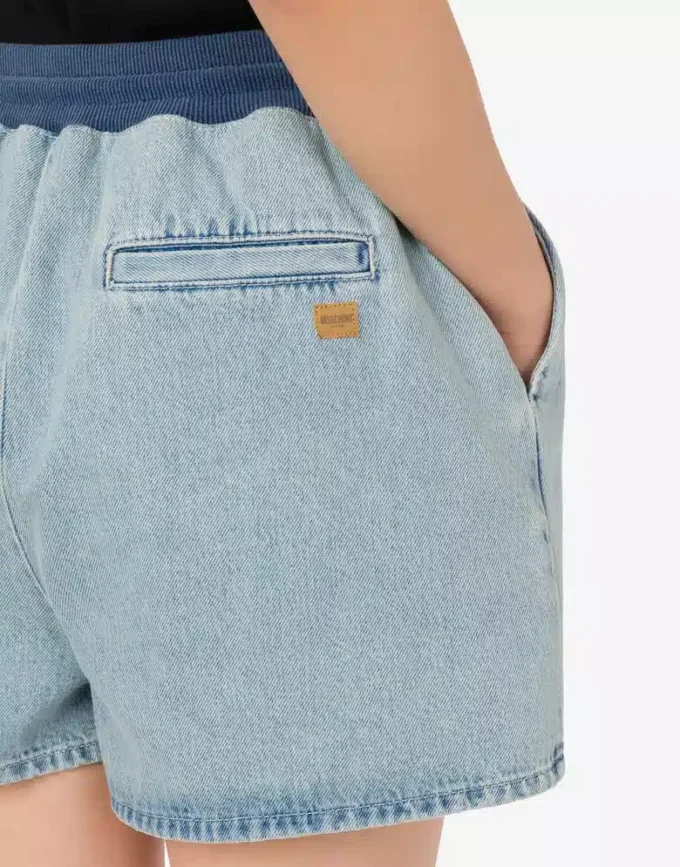 Shorts in denim di cotone Shorts in denim di cotone