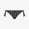 Slip da bagno con logo in gomma