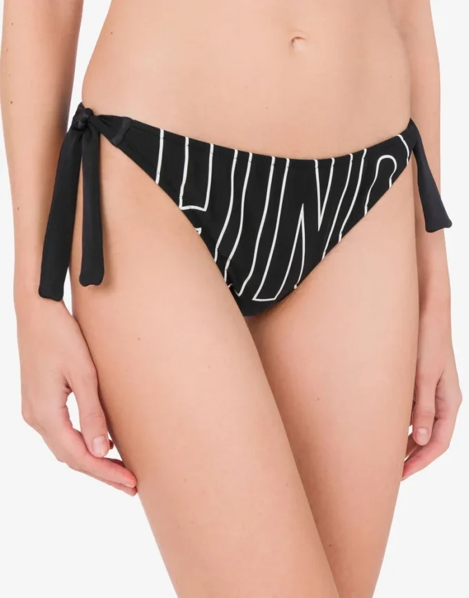 Slip da bagno con logo in gomma