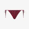 Slip da bagno in lycra stampata