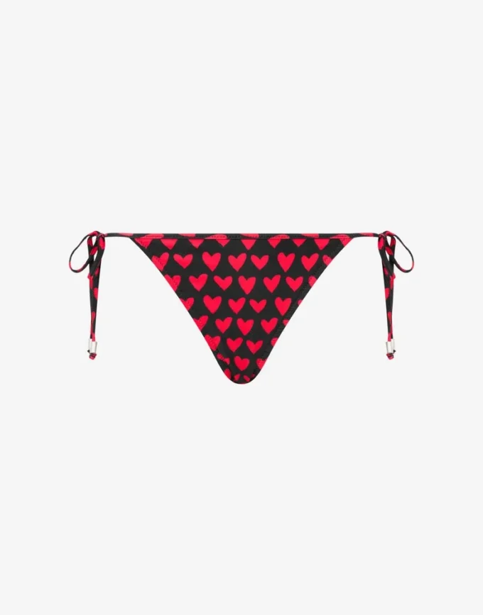 Slip da bagno in lycra stampata