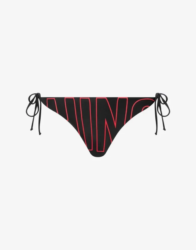 Slip da bagno in lycra stampata