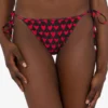 Slip da bagno in lycra stampata
