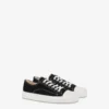 Sneakers con bordo in tela