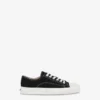 Sneakers con bordo in tela