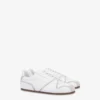 Sneakers in pelle di vitello e pelle scamosciata