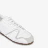 Sneakers in pelle di vitello e pelle scamosciata