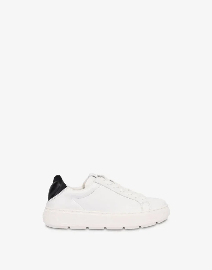 Sneakers in pelle nappa e pelle di agnello Sneakers in pelle nappa e pelle di agnello