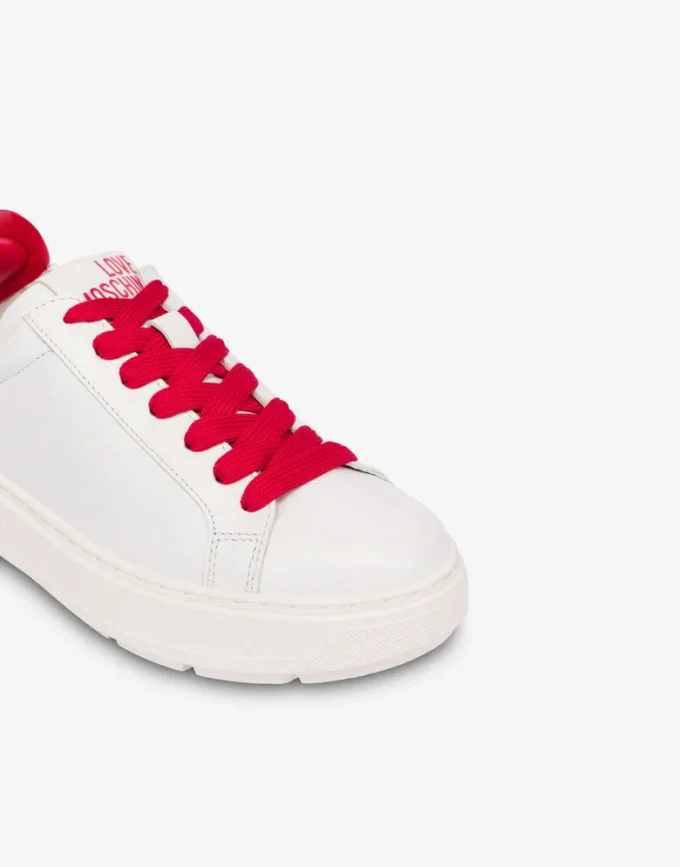 Sneakers in pelle nappa e pelle di agnello Sneakers in pelle nappa e pelle di agnello
