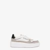 Sneakers in pelle scamosciata e pelle di vitello Sneakers in pelle scamosciata e pelle di vitello