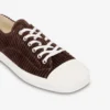 Sneakers in velluto a coste