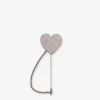 Spilla in metallo con strass
