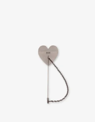 Spilla in metallo con strass