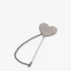 Spilla in metallo con strass