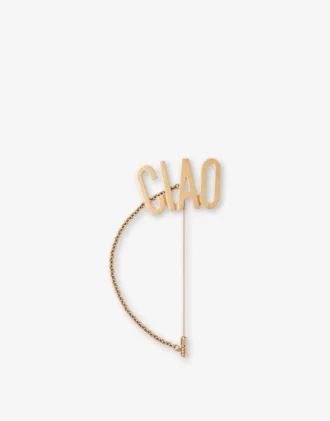 Spilla maxi con catena CIAO