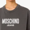 T-shirt corta in jersey di cotone stampato