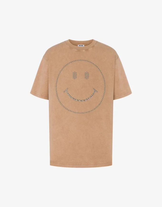 T-shirt in cotone pesante Smiley®